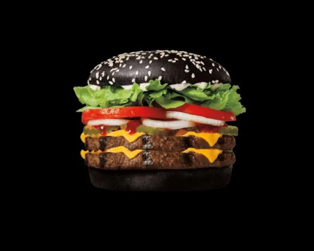 BLACK DOUBLE CHEESE